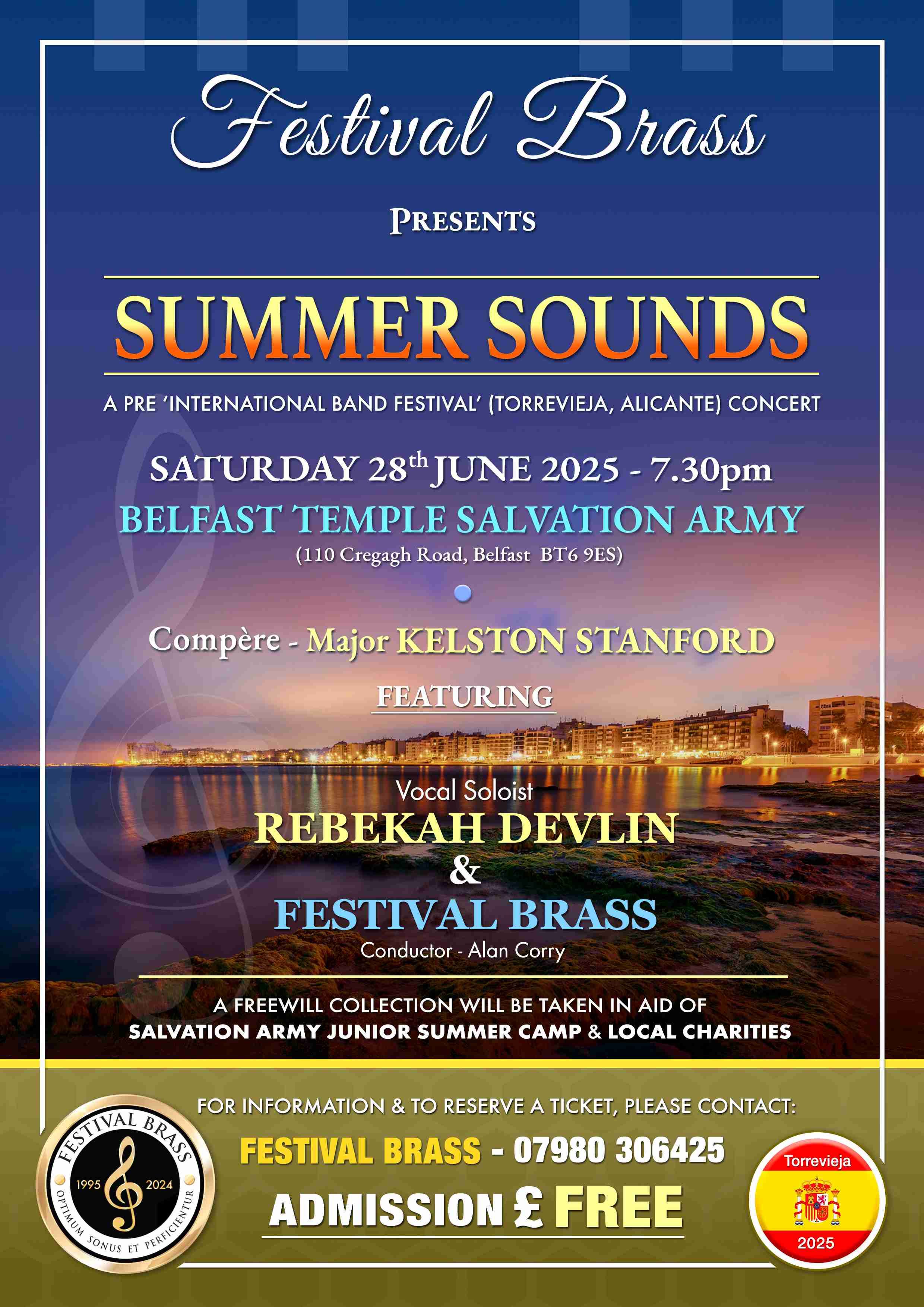 Festive Brass and Voices at Glenmachan Church of God on Saturday 23rd December 2024
